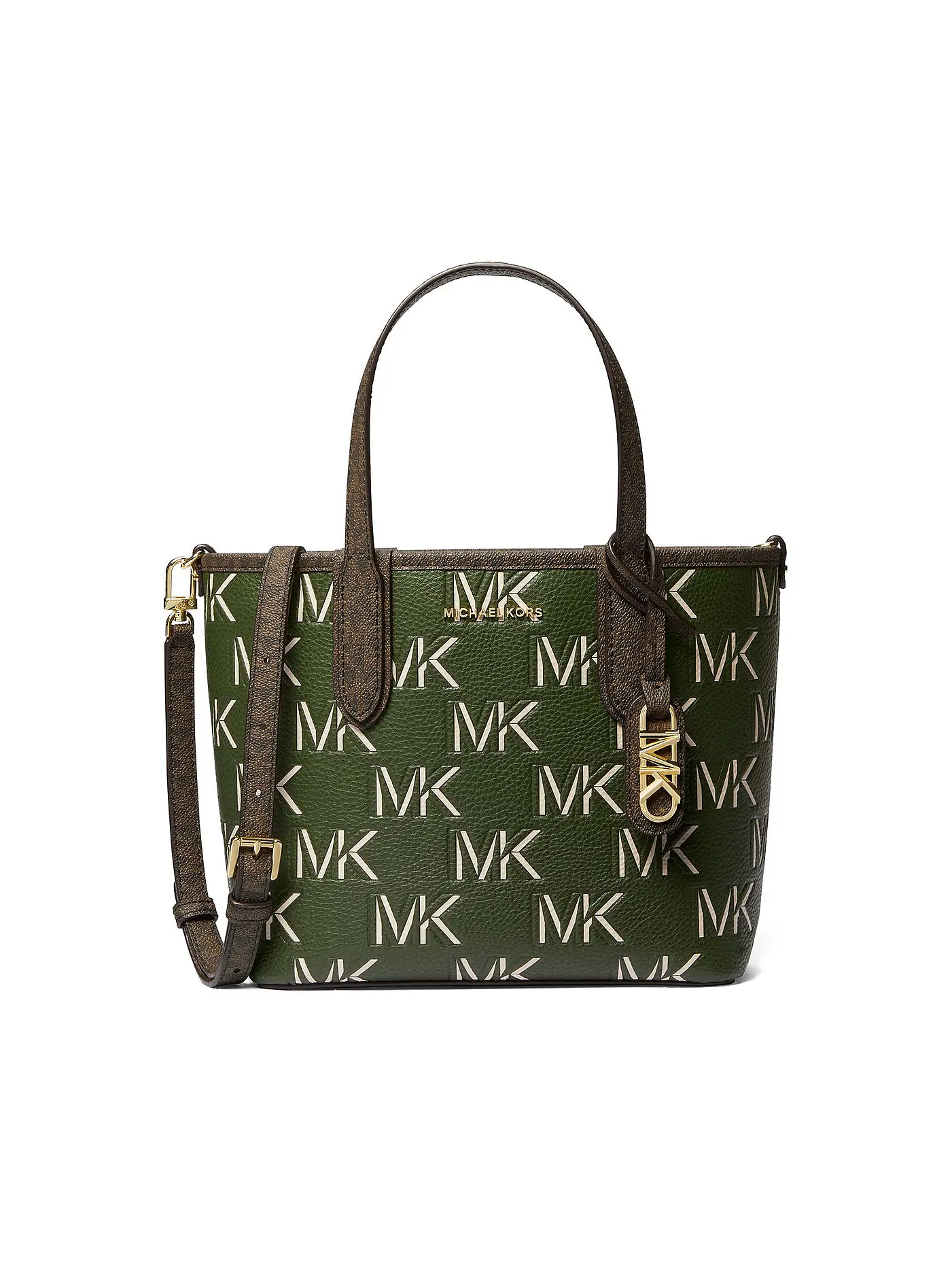 MICHAEL KORS | Tasche - Tote Bag ELISA XS | dunkelgrün